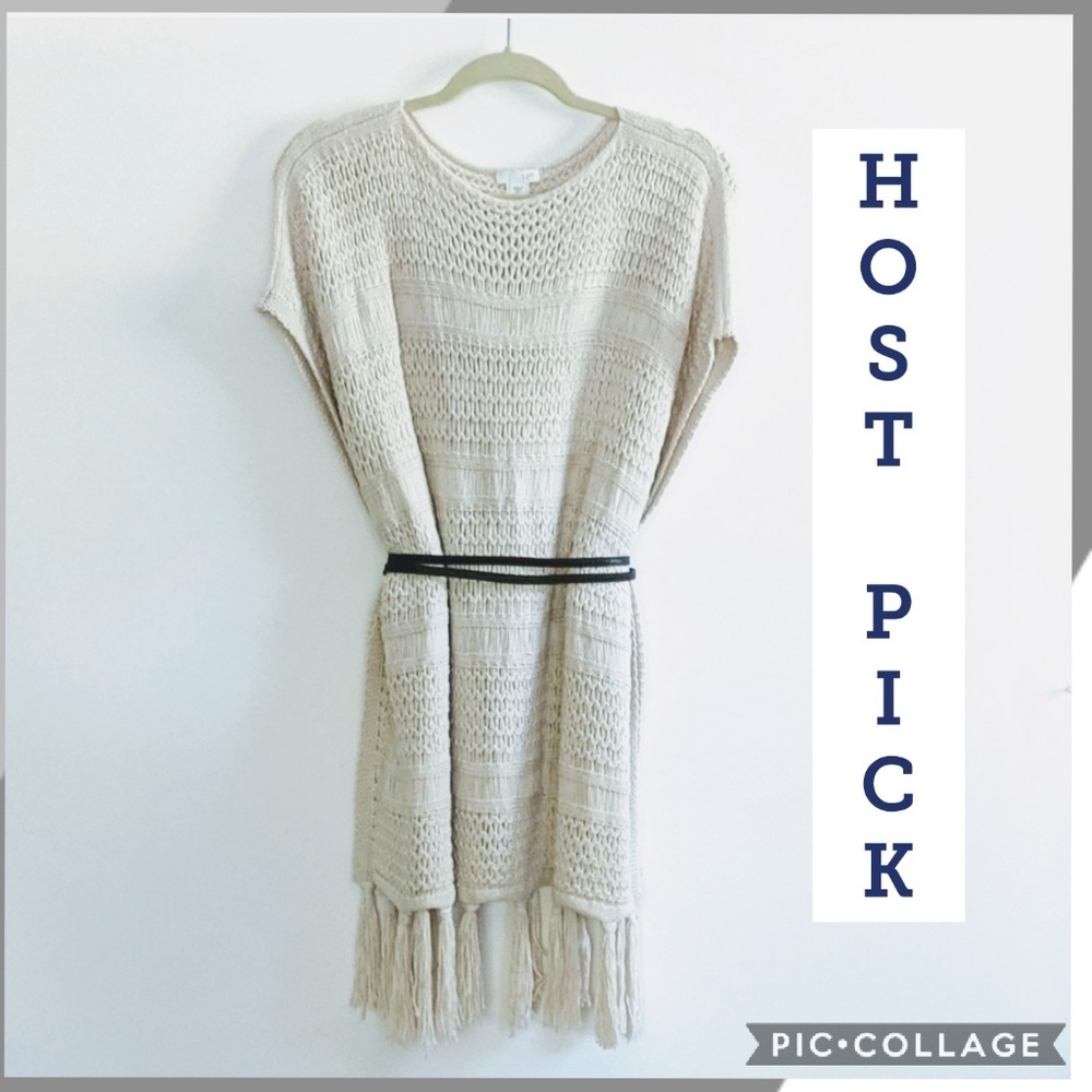 Donated BOHO JJill poncho